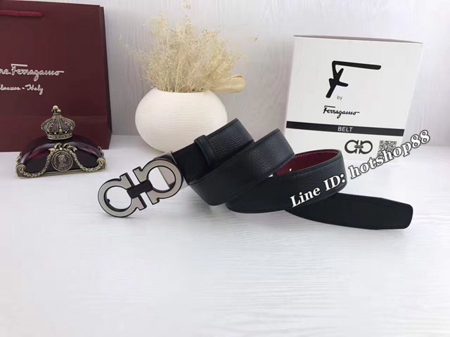 菲拉格慕專櫃款男士皮帶 Ferragamo雙面牛皮爆款腰帶  jjp2230